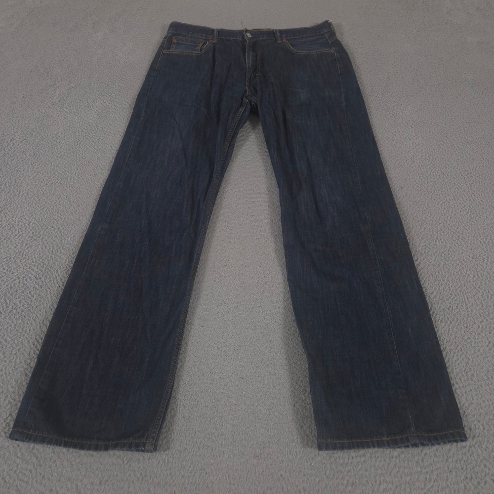 Levi's Jeans Mens 36x35 Blue 569 Loose Straight Denim Classic Workwear Pants